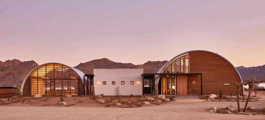 Autocamp luxury glamping exterior